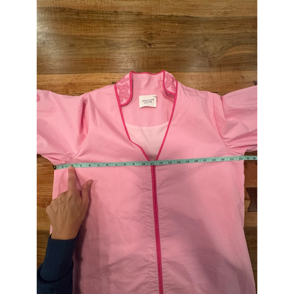 Hyacinth House Pink Embroidered Boho Glam Mini Dress M NWOT - Picture 10 of 16